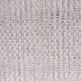 Oxnard Paperweave Ivory Woven Stripe Wallpaper – Schumacher 5011300