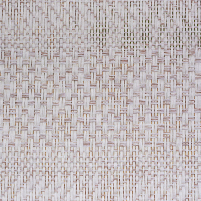 Oxnard Paperweave Ivory Woven Stripe Wallpaper – Schumacher 5011300