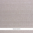 Oxnard Paperweave wallpaper in Ivory, a chic dimensional stripe wallcovering with a woven texture by Schumacher.