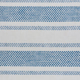 Oxnard Paperweave Blue Woven Stripe Wallpaper – Schumacher 5011302