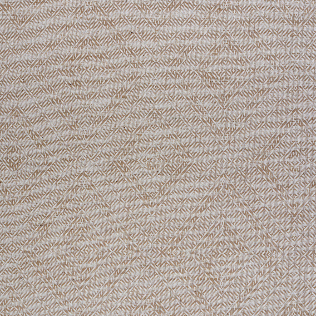 Tortola Linen Paperweave wallpaper in a natural diamond woven pattern by Schumacher