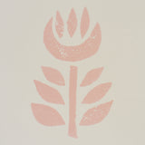 Rosenborg Pink Tulip Hand Block Print Wallpaper – Schumacher 5011330