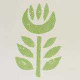 Rosenborg Green Scandinavian Modern Tulip Wallpaper – Schumacher 5011332