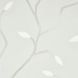 Cymbeline Silver Botanical Branch Wallpaper – Schumacher 5011381