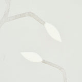 Cymbeline Silver Botanical Branch Wallpaper – Schumacher 5011381