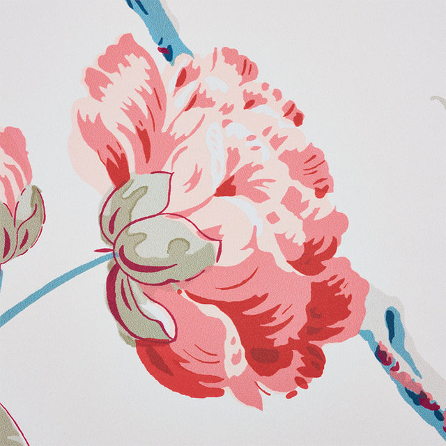 DAYDREAM Rose by Schumacher Signature Peony Floral Wallpaper – Schumacher 5011401