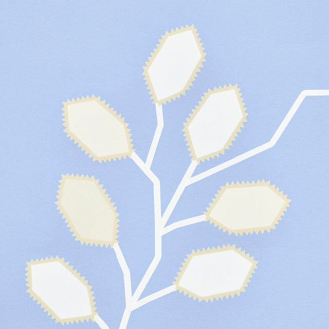 TUMBLE WEED Bluebell by Neisha Crosland Geometric Botanical Wallpaper – Schumacher 5011422