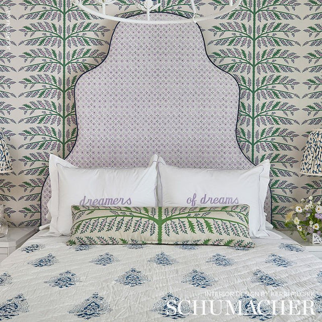 Thistle Ivory by Neisha Crosland Botanical Wallpaper – Schumacher 5011430
