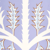 Thistle Lavender by Neisha Crosland Botanical Wallpaper – Schumacher 5011431