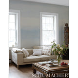 Orissa Sisal Panel Sky by Schumacher Aquarelle Collection – 34 in x 12 ft Wall Mural – 5011440