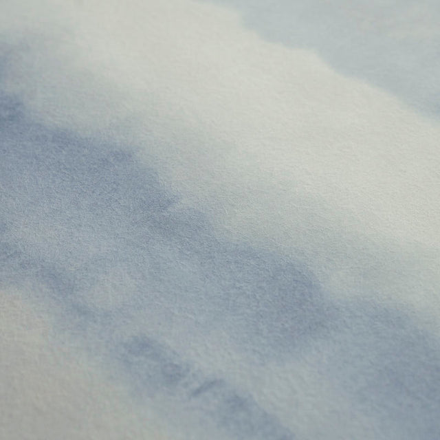 Orissa Panel Blue & Natural Watercolor Wallcovering – Schumacher 5011451