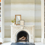 Orissa Panel Natural by Schumacher Watercolor Wallcovering – Schumacher 5011452