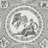 LES SCENES CONTEMPORAINES Black by Jill Lasersohn Contemporary Greco-Roman Wallpaper – Schumacher 5011491