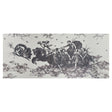 Chariot of Dawn Toile Panel Set mural by Schumacher, featuring a neoclassical mythological scene in black and white across six panels.