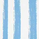Sketched Stripe Blue by Schumacher Painterly Stripe Wallpaper – Schumacher 5011541