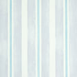 Watercolor Stripe wallpaper in lavender by Schumacher, featuring hand-painted vertical stripes in a soft, two-tone design.