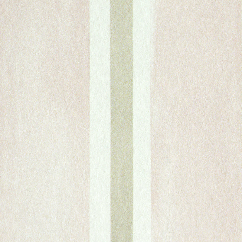 Watercolor Stripe Blush by Schumacher Artistic Stripe Wallcovering – Schumacher 5011573