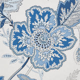 Sandoway Vine Delft Blue Floral Wallpaper – Schumacher 5011611
