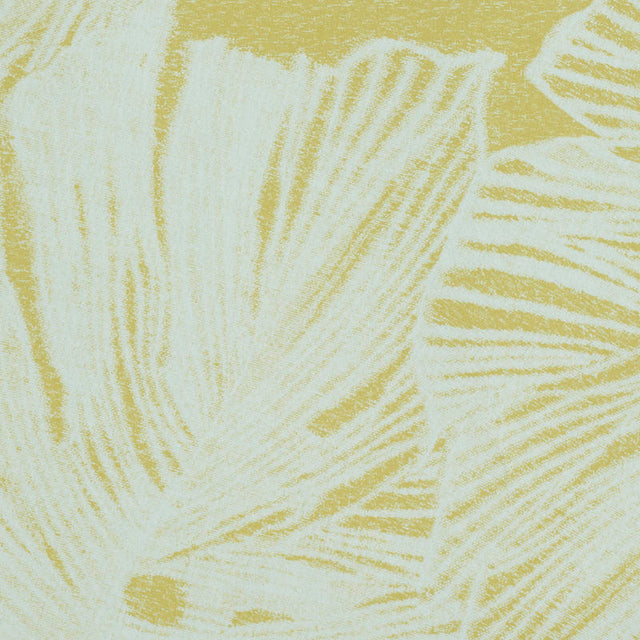 Del Coco Yellow by Schumacher Botanical Wallpaper – Schumacher 5011631