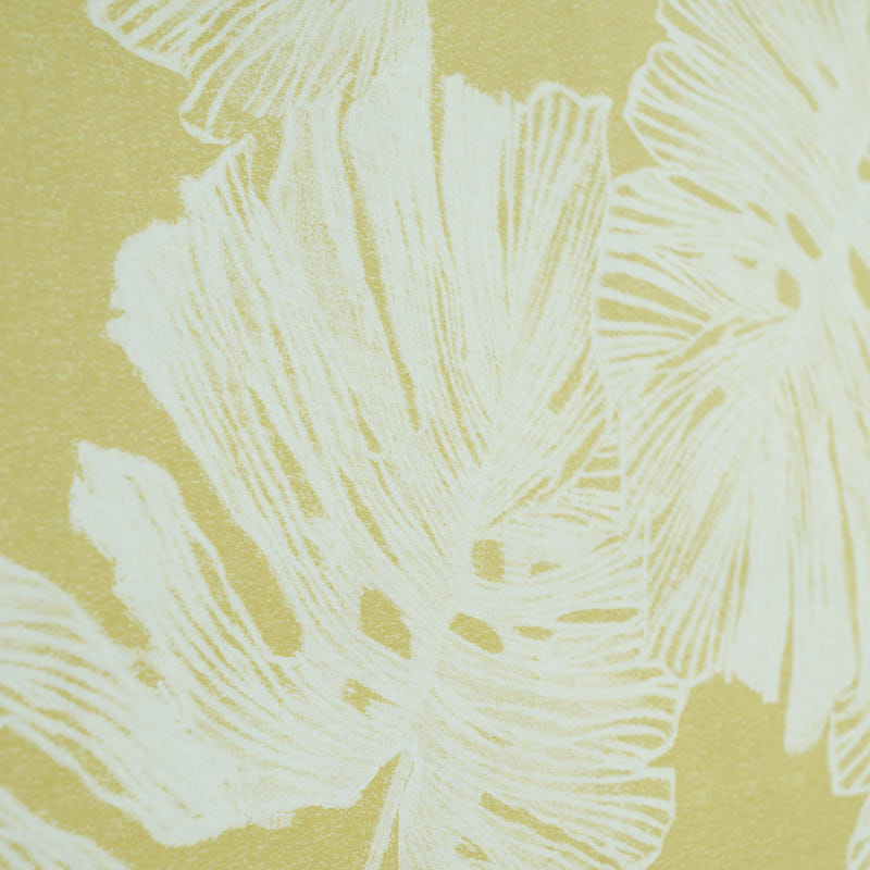 Del Coco Yellow by Schumacher Botanical Wallpaper – Schumacher 5011631