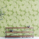 Del Coco Sisal Leaf by Schumacher Tropical Watercolor Botanical Wallpaper – Schumacher 5011640