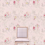 Chinoiserie Moderne Soft Grey by Schumacher Modern Chinoiserie Scenic Wallpaper – Schumacher 5011652