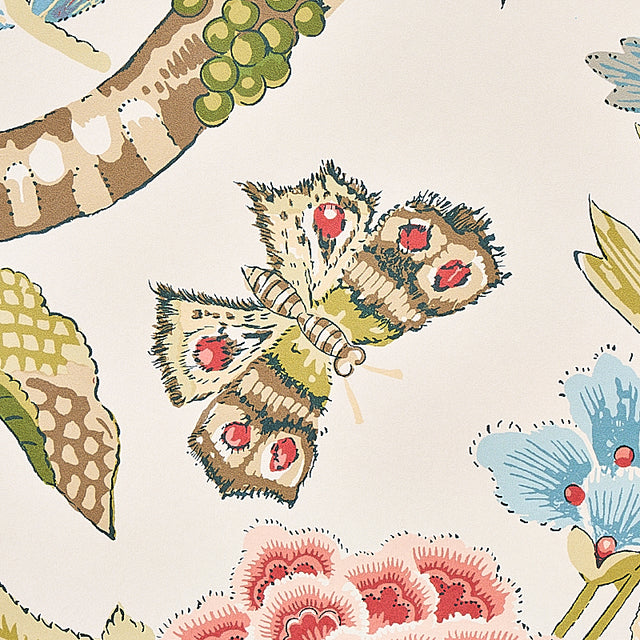 Cranley Garden Document by Schumacher Botanical Wallpaper – Schumacher 5011722