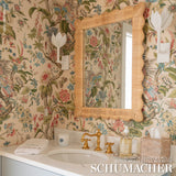 Cranley Garden Document by Schumacher Botanical Wallpaper – Schumacher 5011722