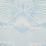Villandry Damask Print Blue by Schumacher Elegant Damask Wallpaper – Schumacher 5011750