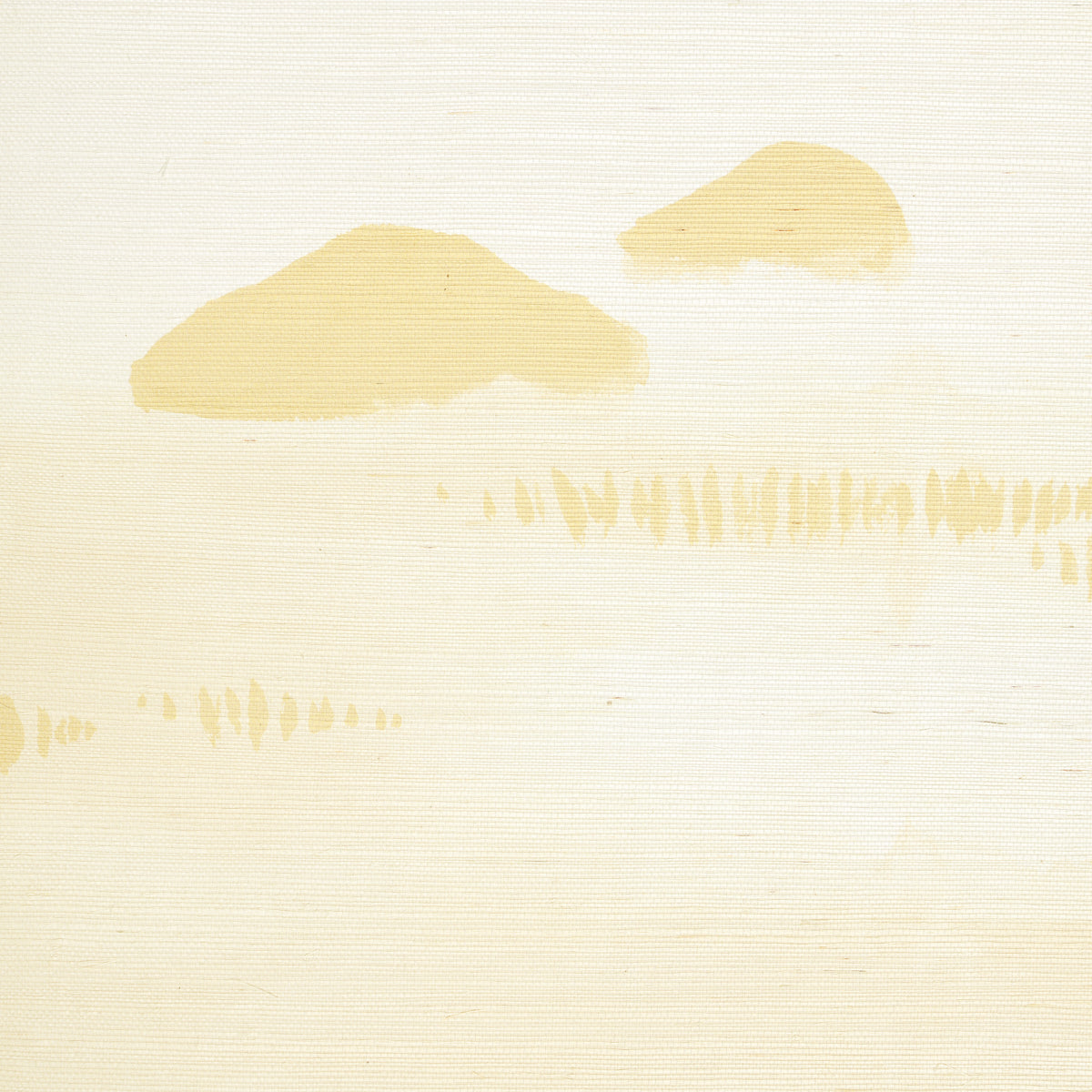 Kanji Sisal Panel Set Ochre by Schumacher Japanese Bamboo Wall Mural – Schumacher 5011781