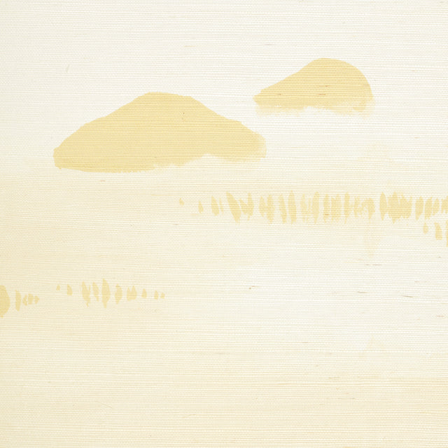 Kanji Sisal Panel Set Ochre by Schumacher Japanese Bamboo Wall Mural – Schumacher 5011781