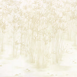 Kanji Panel Set Natural Bamboo Wall Mural Wallpaper – Schumacher 5011791