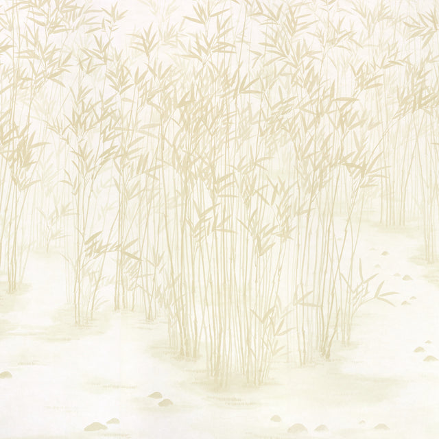 Kanji Panel Set Natural Bamboo Wall Mural Wallpaper – Schumacher 5011791