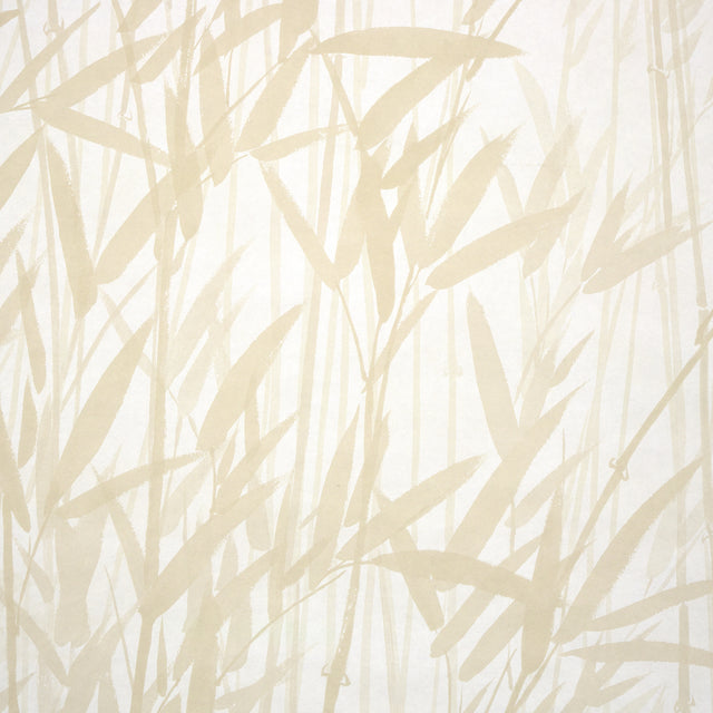 Kanji Panel Set Natural Bamboo Wall Mural Wallpaper – Schumacher 5011791