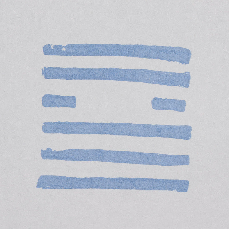Tiasquam Sky by Caroline Z Hurley Abstract Blue Wallpaper – Schumacher 5011820