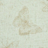 Baudin Butterfly Linen in Natural by Schumacher Butterfly Botanical Wallpaper – Schumacher 5011832