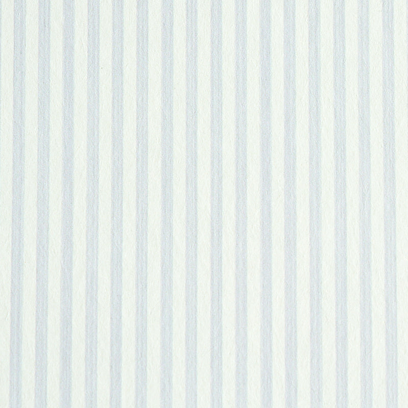 Edwin Stripe Narrow wallpaper in lavender by Schumacher, featuring narrow vertical stripes for a classic, dimensional look.
