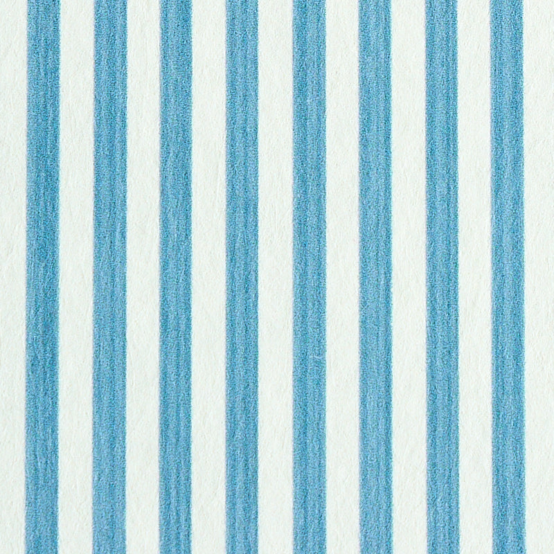 Edwin Stripe Narrow Ocean by Schumacher Classic Blue Stripe Wallpaper – Schumacher 5011864