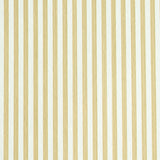 Edwin Stripe Narrow wallpaper in Sand by Schumacher, classic narrow vertical stripe wallcovering in a neutral colorway.