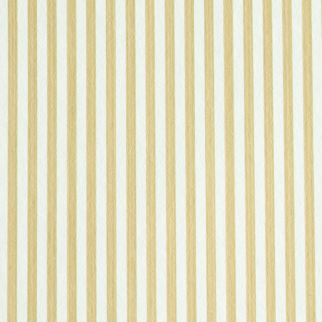 Edwin Stripe Narrow wallpaper in Sand by Schumacher, classic narrow vertical stripe wallcovering in a neutral colorway.