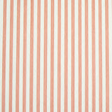 Edwin Stripe Narrow wallpaper in pink by Schumacher, featuring narrow vertical stripes for a classic, dimensional look.