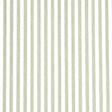 Edwin Stripe Narrow wallpaper in Linen by Schumacher, featuring narrow vertical stripes in a classic, neutral colorway.