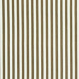 Edwin Stripe Narrow wallpaper in Mushroom by Schumacher, featuring narrow vertical stripes in a classic, neutral colorway.
