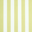 Edwin Stripe Medium wallpaper in citron yellow and white, classic vertical stripe pattern by Schumacher
