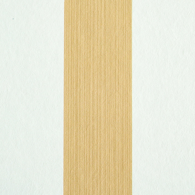 Edwin Stripe Medium Wheat by Schumacher Classic Striped Wallpaper – Schumacher 5011892