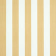 Edwin Stripe Medium wallpaper in Wheat by Schumacher, featuring classic vertical stripes in a warm neutral colorway.