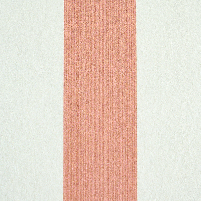 Edwin Stripe Medium Pink by Schumacher Classic Striped Wallpaper – Schumacher 5011895
