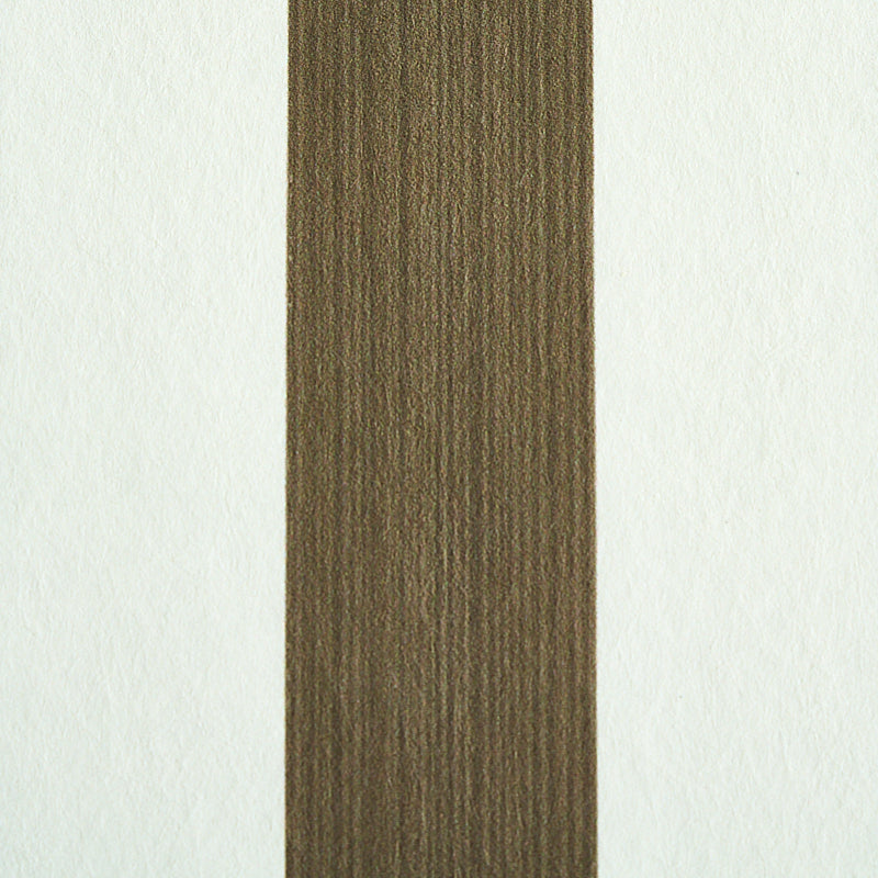 Edwin Stripe Medium Mushroom by Schumacher Stripe Wallcovering Collection – Schumacher 5011899