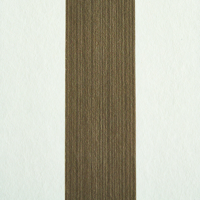 Edwin Stripe Medium Mushroom by Schumacher Stripe Wallcovering Collection – Schumacher 5011899