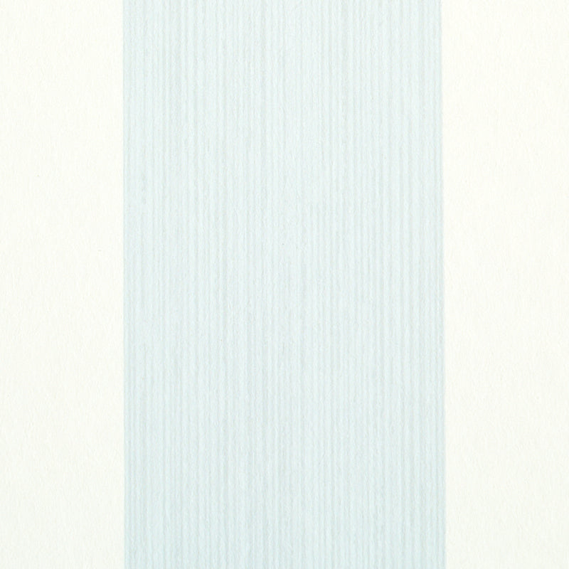 Edwin Stripe Wide Sky by Schumacher Stripe Wallcovering Collection – Schumacher 5011900
